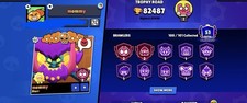 brawl stars account; 82k, 76