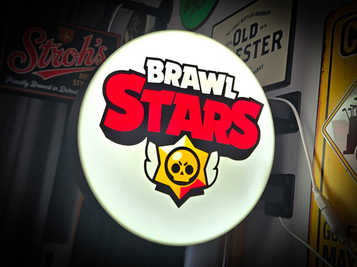 Brawl stars sided round - 2-sided,
