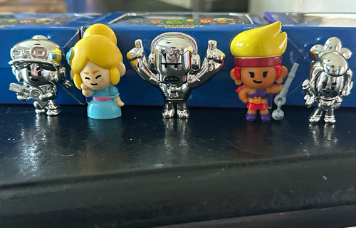 Brawl stars mini figurine set - brawl,