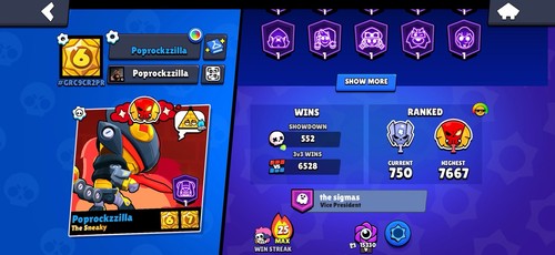 Brawl stars account 924 - stars,