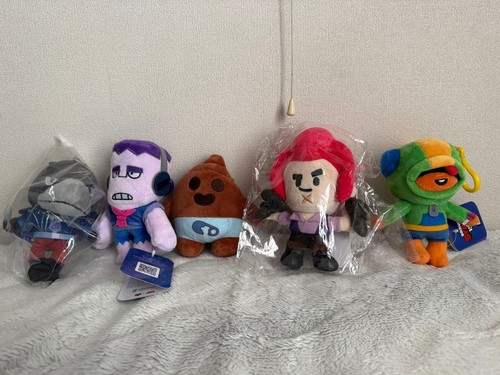 Brawl stars keyring plush - stars,